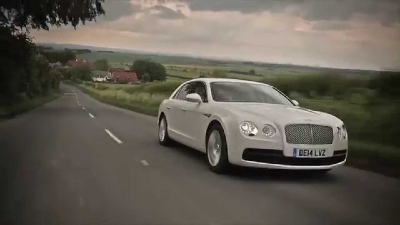 Bentley Flying Spur V8 Ghost White Automototv Youtube