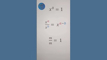 WHY!? Is Anything to the Power of Zero Equal to 1? #midnightmathtutor