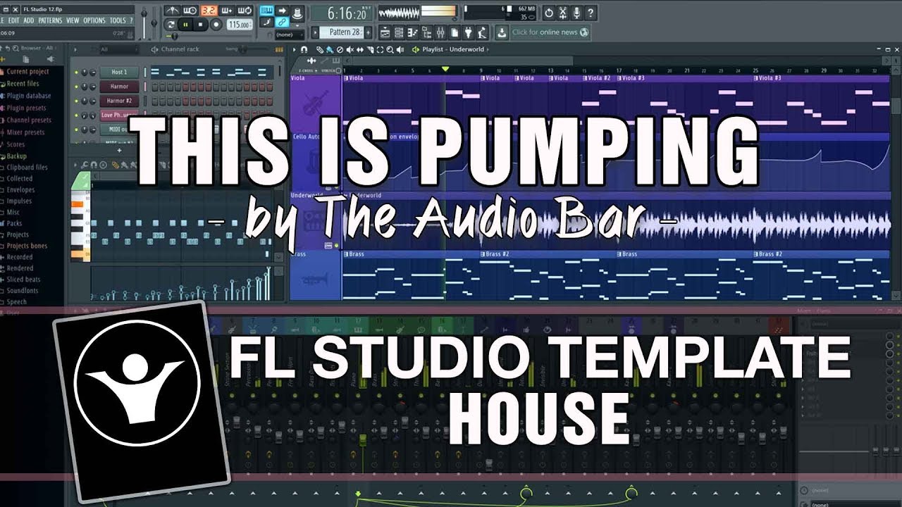 House FL Studio Template - This Is Pumping by The Audio Bar