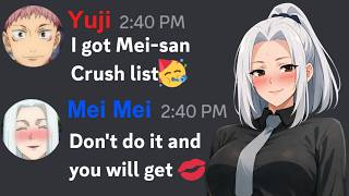 If Yuji got Mei Crush List | Jujutsu Kaisen Discord Server