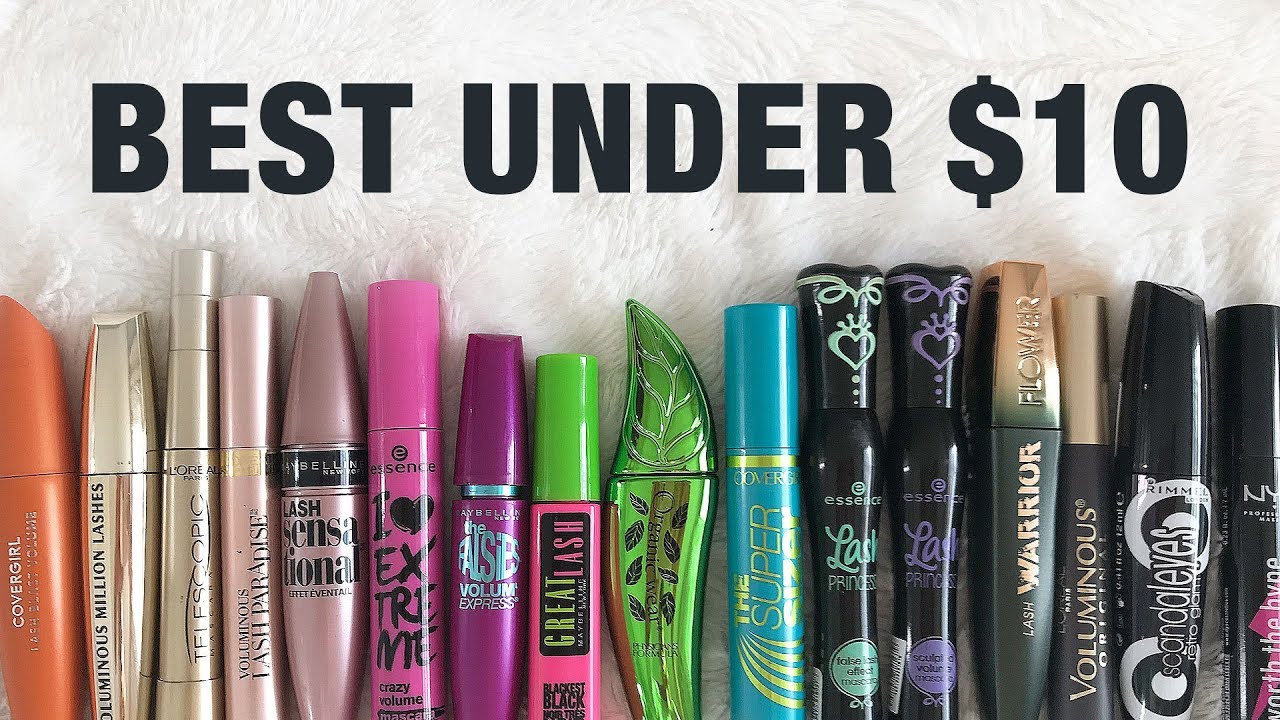 BEST MASCARAS (UNDER YouTube