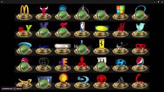 Gameplay of 3d logo quiz screenshot 5
