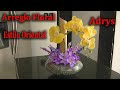 Hermoso Arreglo Floral Estilo Oriental  DIY