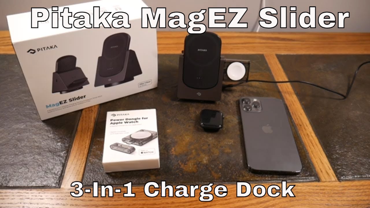 Pitaka MagEZ Slider 3 In 1 Charging Docking Station
