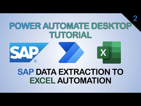 Automate SAP data extraction to Excel with Power Automate Desktop - No Coding Required.