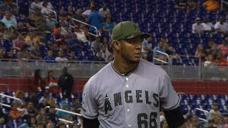 LAA@MIA: Ramirez fans three over seven strong innings