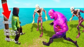 BREAK The CHAINS To ESCAPE From ZOMBIES! (Fortnite)