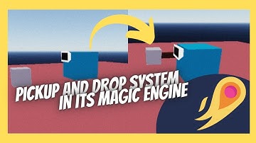 Pickup And Drop System in Its Magic engine | Node Script