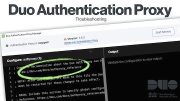 Troubleshooting Duo Authentication Proxy | Additional Configuration Options | Proxy Manager