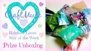 Rainbow Loom Loom Star of the Week Prize Unboxing