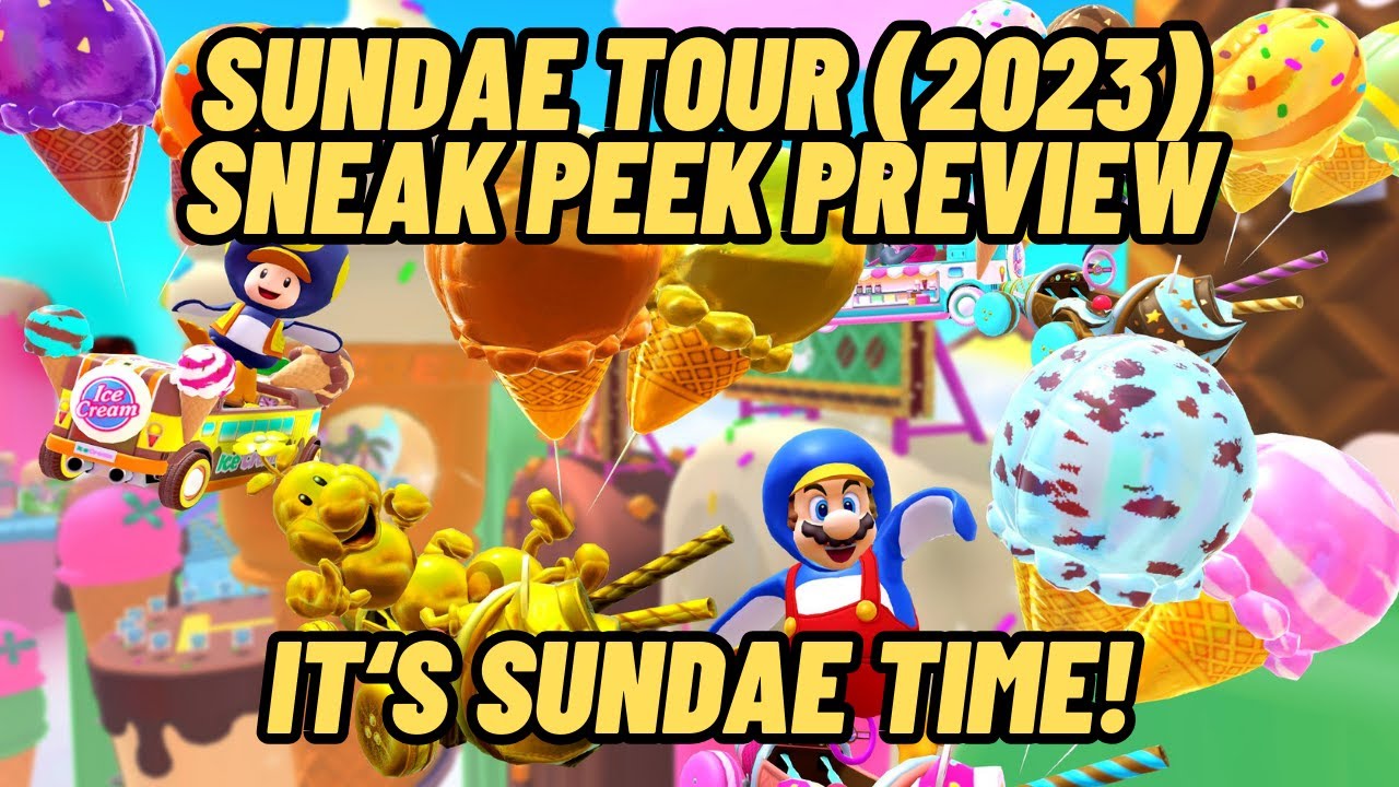 Mario Kart Tour - Sundae Tour Trailer 