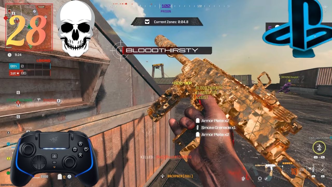 Rebirth Lockdown Quads 28 Kill PS5 Gameplay With Commentary - YouTube