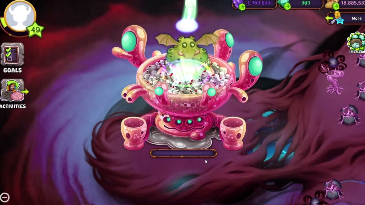Blarret และ X'rt เกาะ Shadow Islet  : My Singing Monsters ep.346