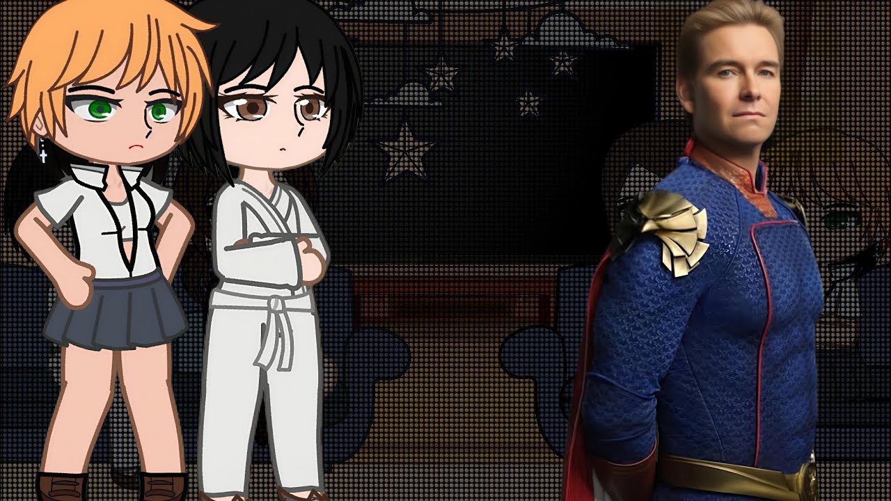 [NTR] Kokujin No Tenkousei Reacts to Hiroki as Homelander || Gacha React