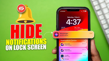 How to Hide Notifications on iPhone Lock Screen | Make Notifications Private on iPhone