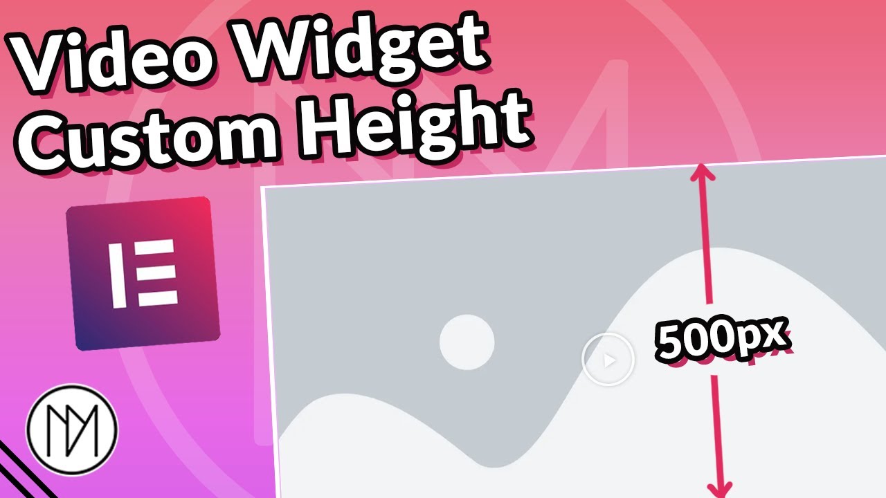 Изменение высоты виджета видео в Elementor бесплатно — руководство