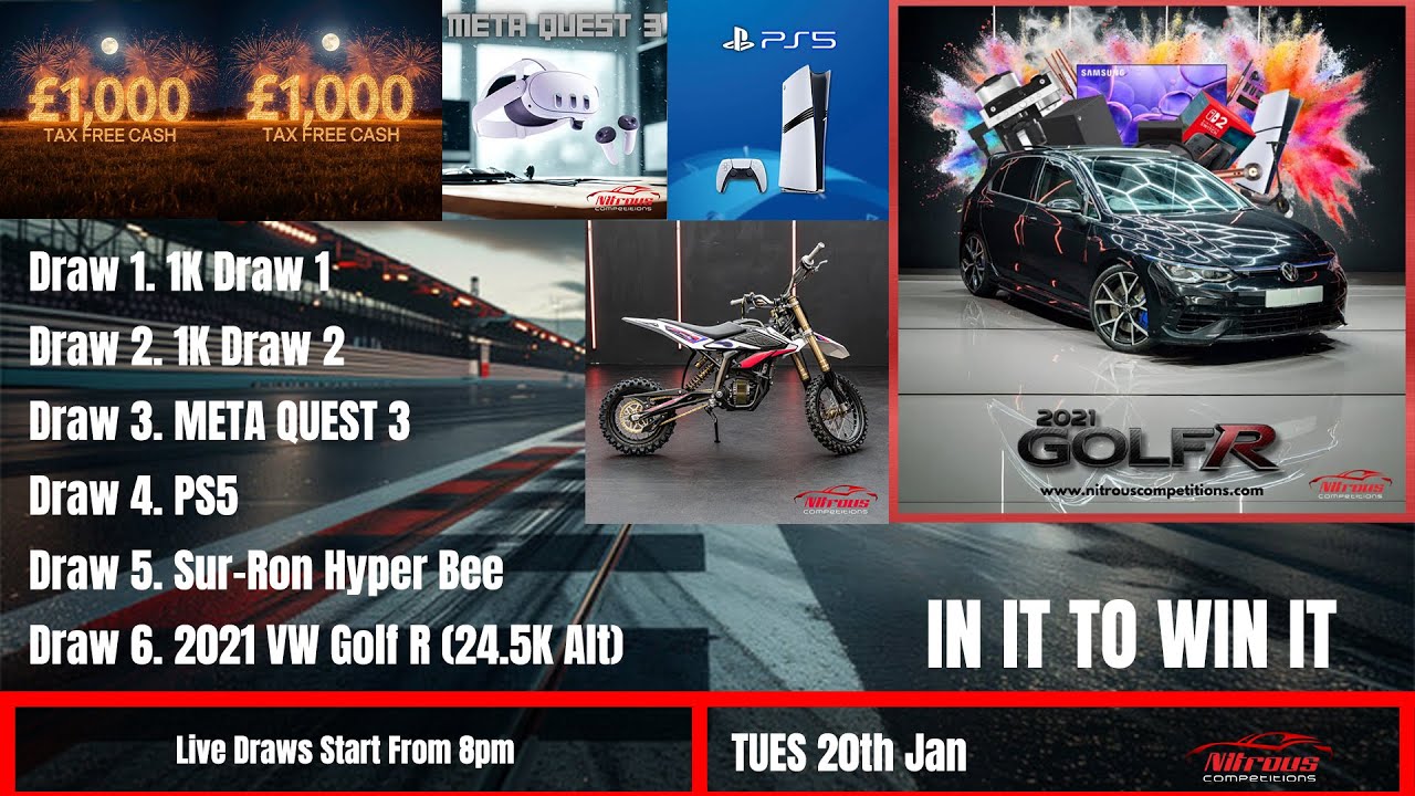 Live Draw 20-01-2026 | NITROUS COMPETITIONS