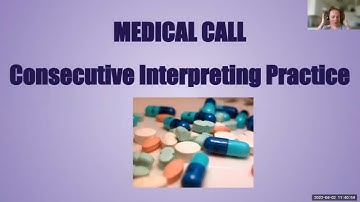 Consecutive Interpreting Practice for Medical Interpreter/ OPI interpreting Practice
