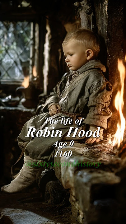 The story of Robin Hood #britishhistory #robinhood #outlaw #legendary #HistoryTok #evolution
