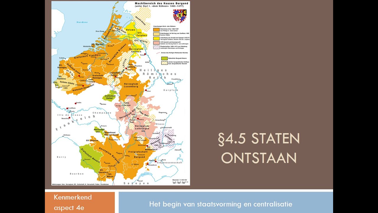 4e Het begin van staatsvorming en centralisatie - YouTube