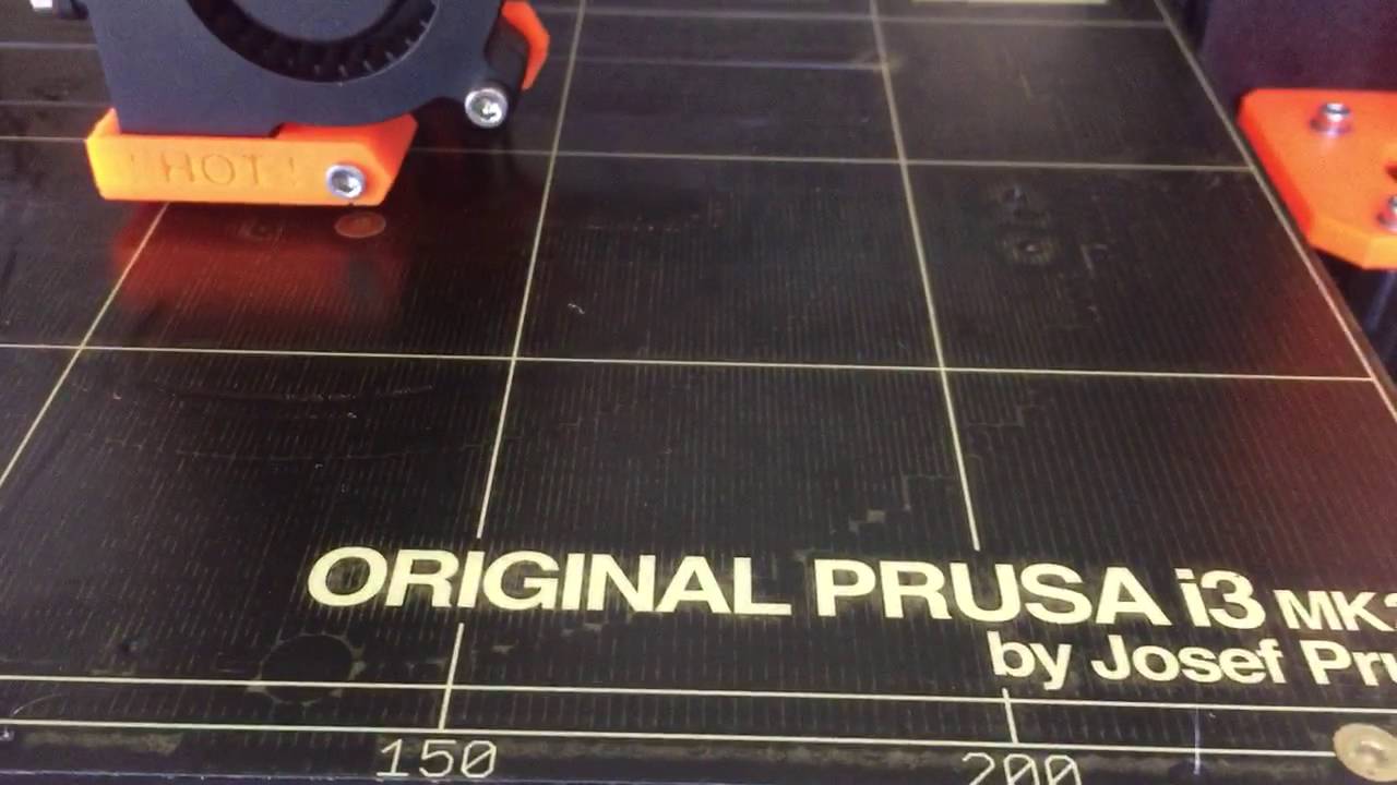Calibration Prusa MK2 - YouTube