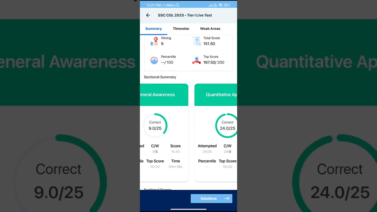OLIVEBOARD LIVE MOCK-26-27Apr📚Marks-151.5 🎯 