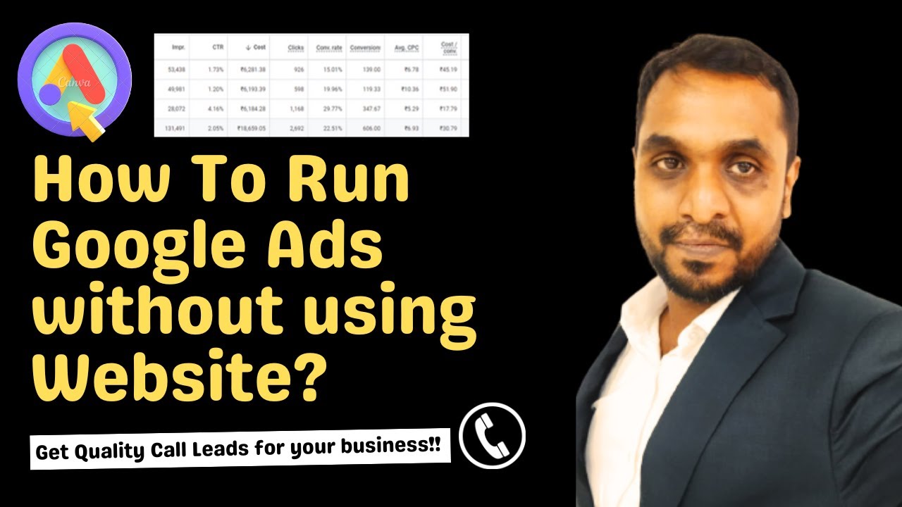 How To Run Google Ads Lead Generation Campaign Without Using Website ...