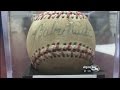 Man Wanted Over Fake Autographed Baseball