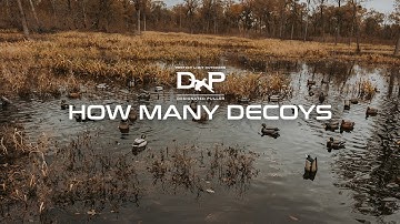 Duck Hunting with Perfect Limit Outdoors- How Many Decoys Can We Move?