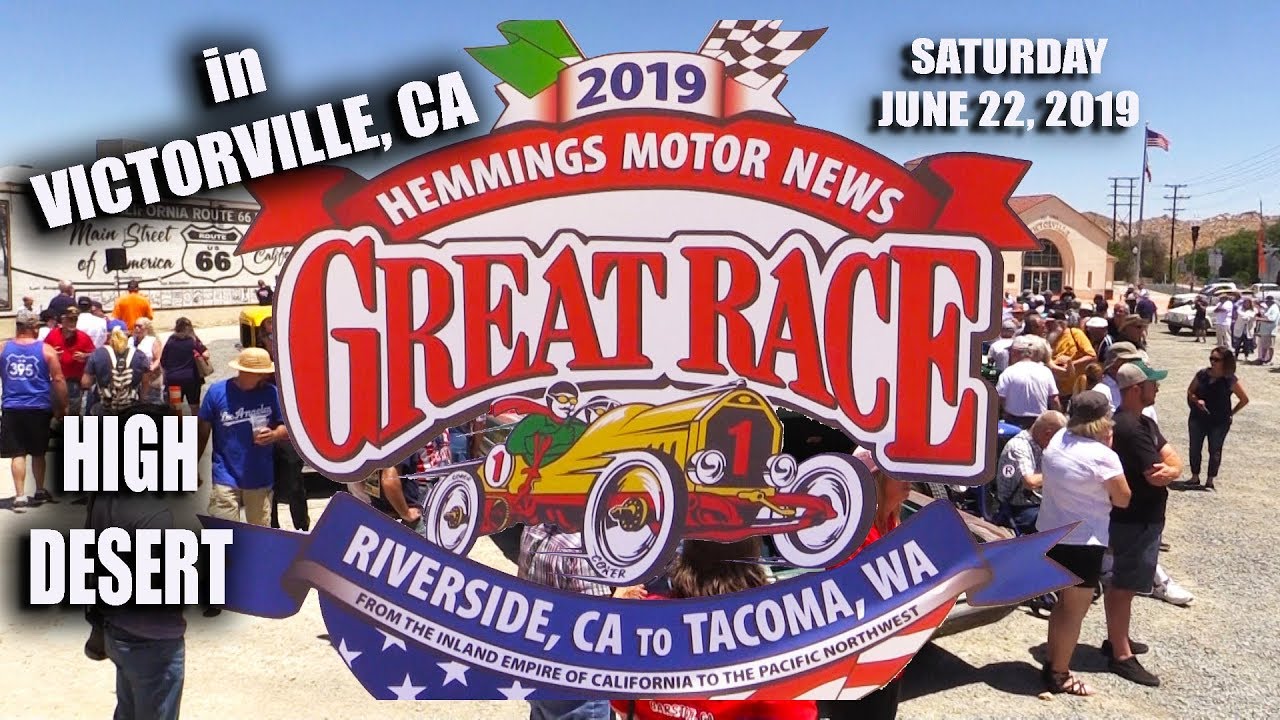 The Great Race in Victorville, CA YouTube