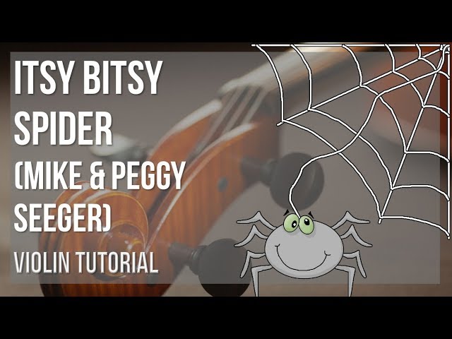 Guitar Tab: How to play Itsy Bitsy Spider by Mike & Peggy Seeger 