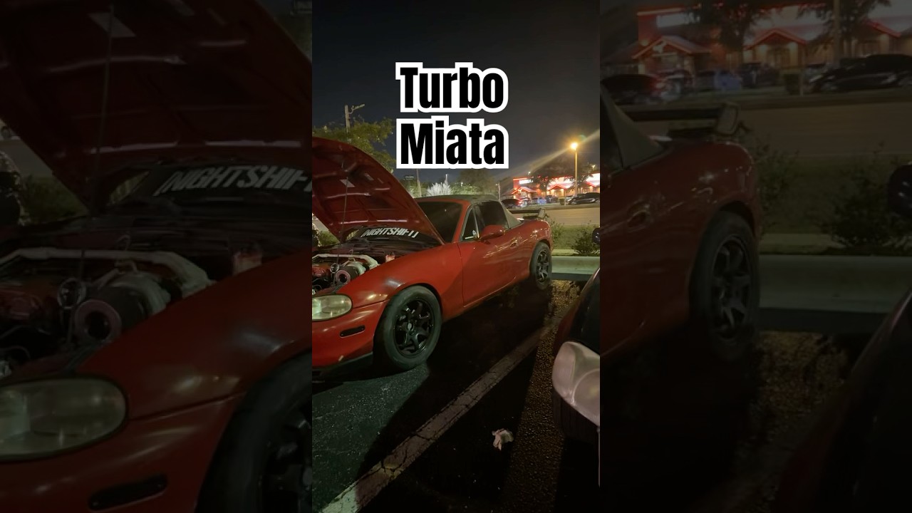 Модифицированная Miata 🔥