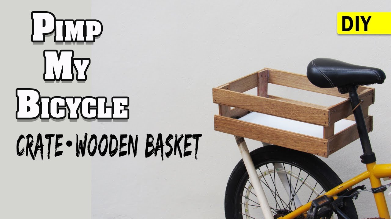 How to Make an Awesome Wooden Bike Basket 