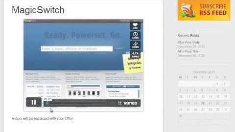 MagicSwitch by Conversions MagicBox Wordpress Plugin
