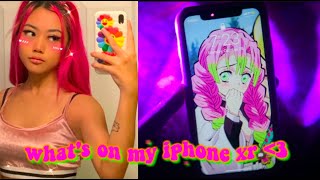WHAT'S ON MY IPHONE XR 2019 (ꈍᴗꈍ)