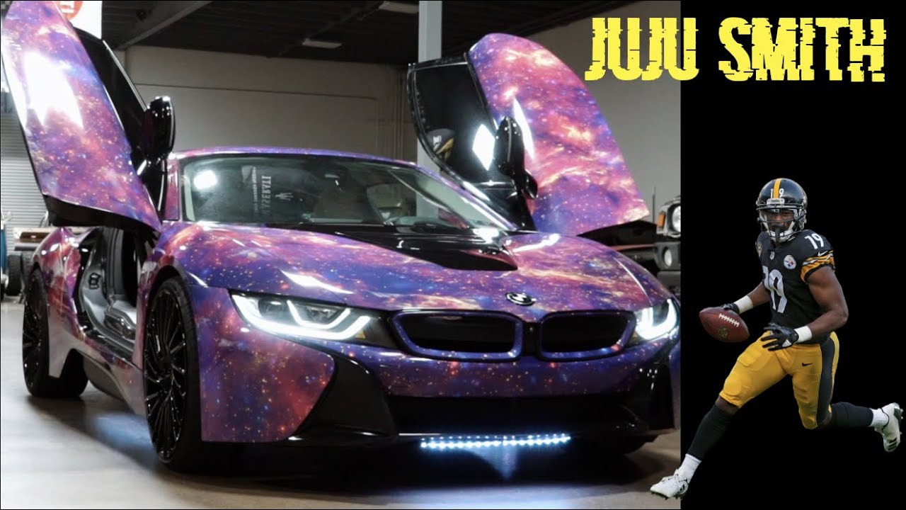 JUJU SMITH'S INSANE GALAXY WRAP!