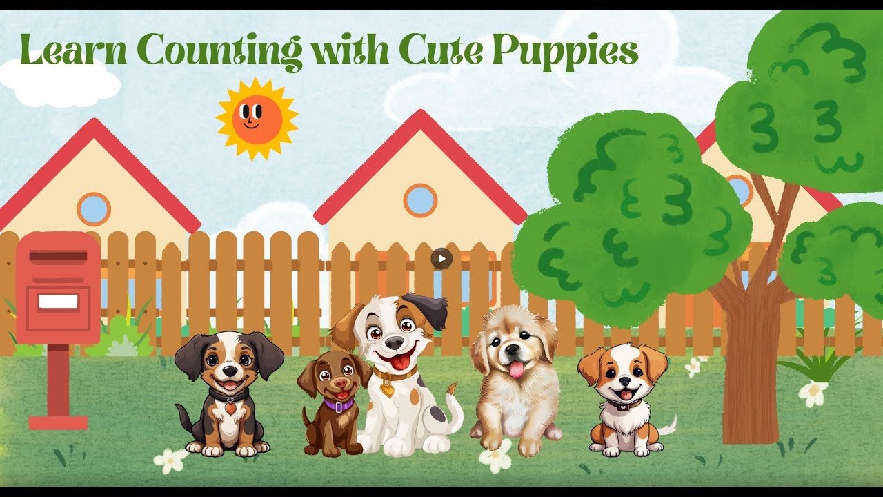 Counting Puppies: A Fun Song for Kids!