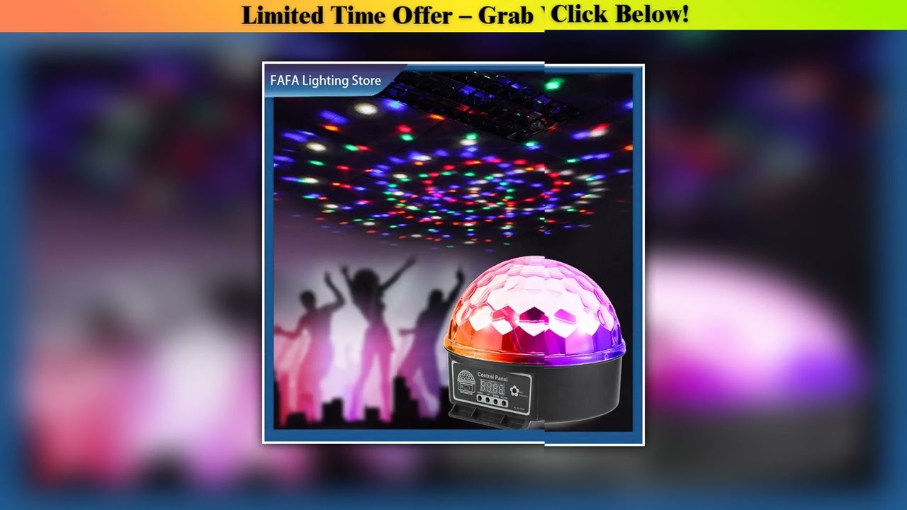 Led Crystal Magic — Review (2025): LED Crystal Magic Ball Lamp DMX Crystal Stage Lighting