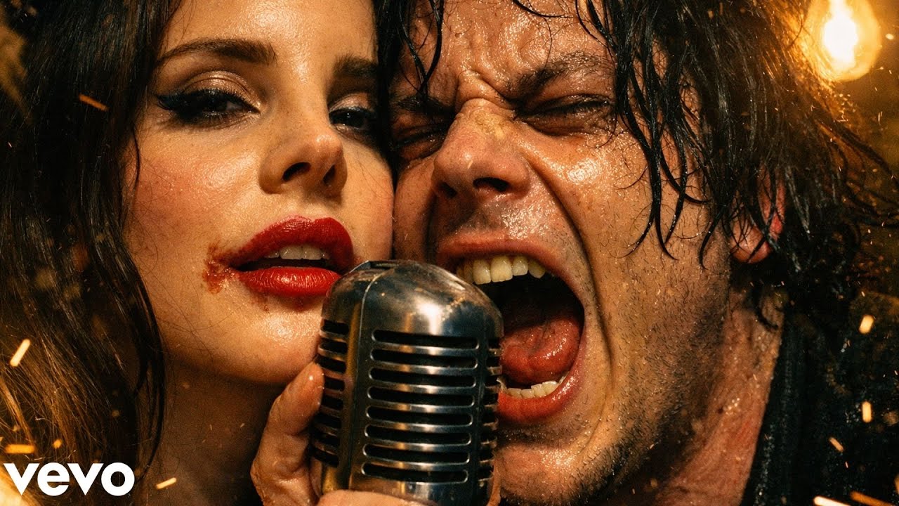 Lana Del Rey x Jack White – BLACK LEATHER JESUS 🎸 Garage Blues Noir (Dream Collab AI Version)