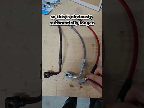 Fbody Big Brake Upgraded Lines #camaro #musclecar #autocross #ls1 #brakeupgrade