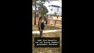 SNAP benefits run out during federal government shutdown