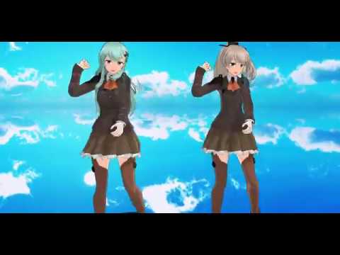 「MMD艦これ」鈴谷と熊野で「Girls」