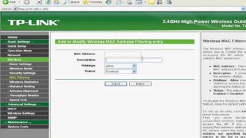 How to use MAC filtering feature of TL WA5210g?(the best security)