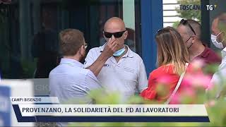 2021-07-15 CAMPI BISENZIO - PROVENZANO, LA SOLIDARIETÀ DEL PD AI LAVORATORI