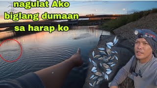 Bukang liwayway Naghahabulan Ang kawan sa harap ko.. kabilaan may latag