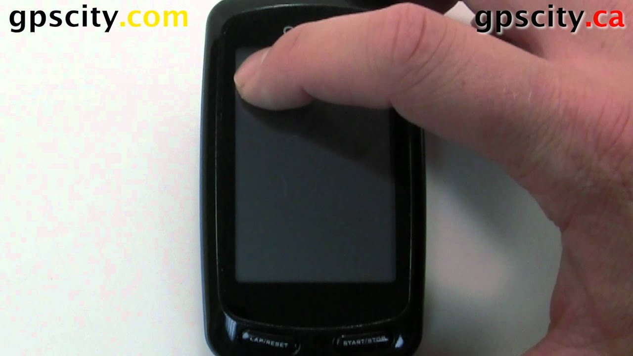 How to the Garmin GPS Computer - YouTube