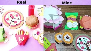 Recreating Junk Food Play Set Of Mukta Art And Craftjunk Food Play Set Parus Craft Corner