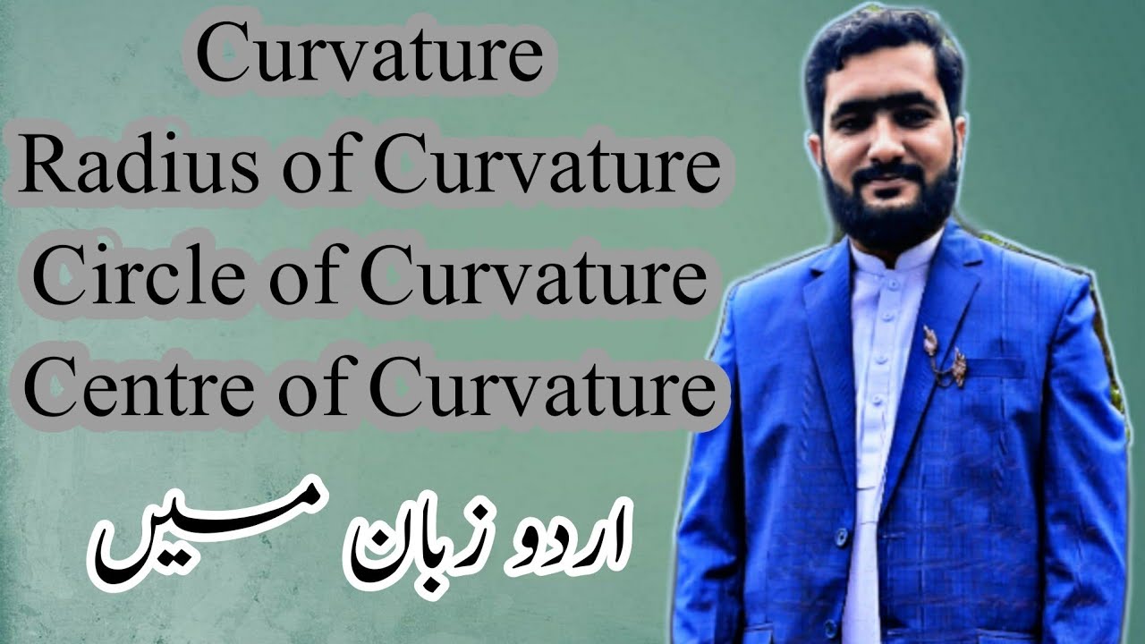 Curvature,Radius of Curvature,centre of Curvature circle of Curvature