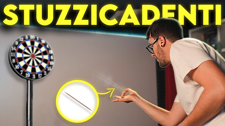IMPARO A LANCIARE STUZZICADENTI come un NINJA!😎