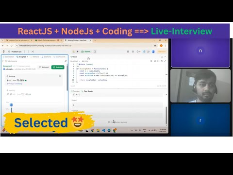 Live #nodejs Interview
